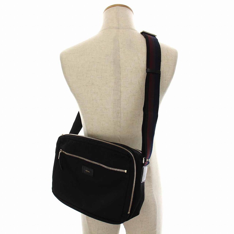 Paul Smith メッセンジャーバッグ ショルダーバッグ ブラック ポールスミス PAUL SMITH ショルダーバッグ メッセンジャー