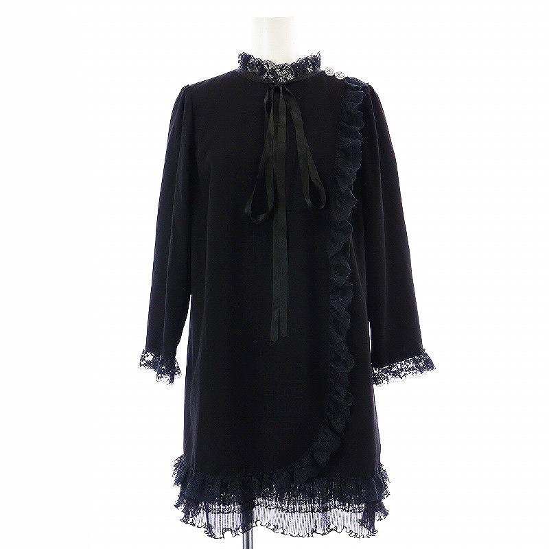 マークジェイコブス MARC JACOBS ワンピース ミニ丈 長袖 フリル  