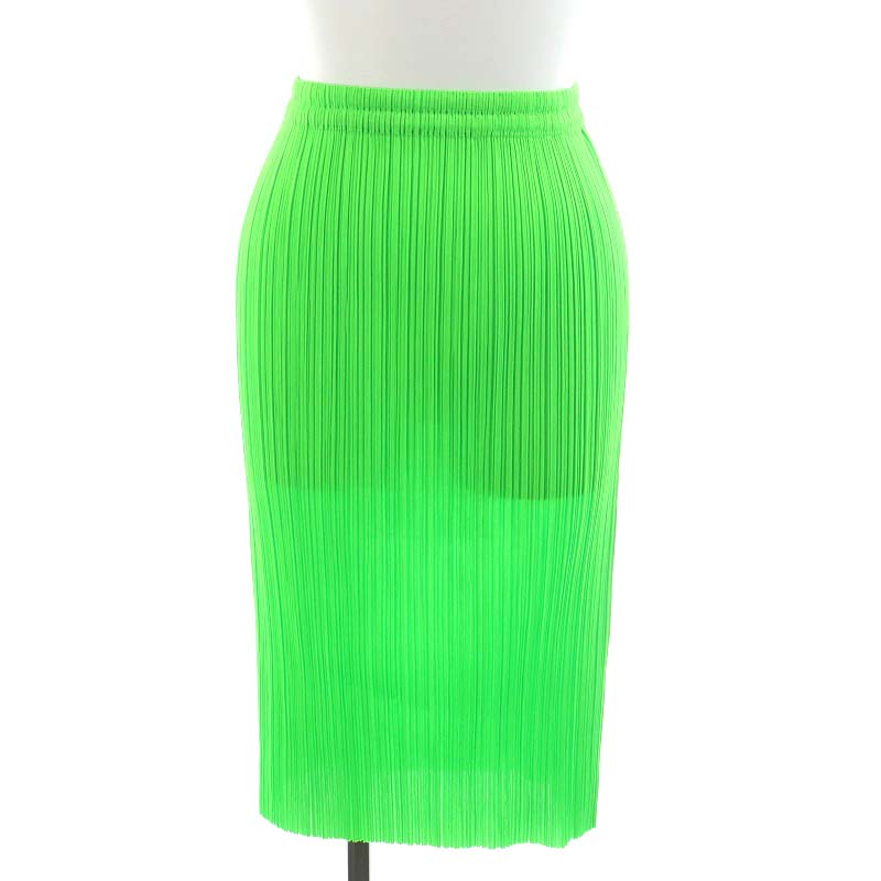 PLEATS PLEASE(プリーツプリーズ) ロングスカート 超し レディース  