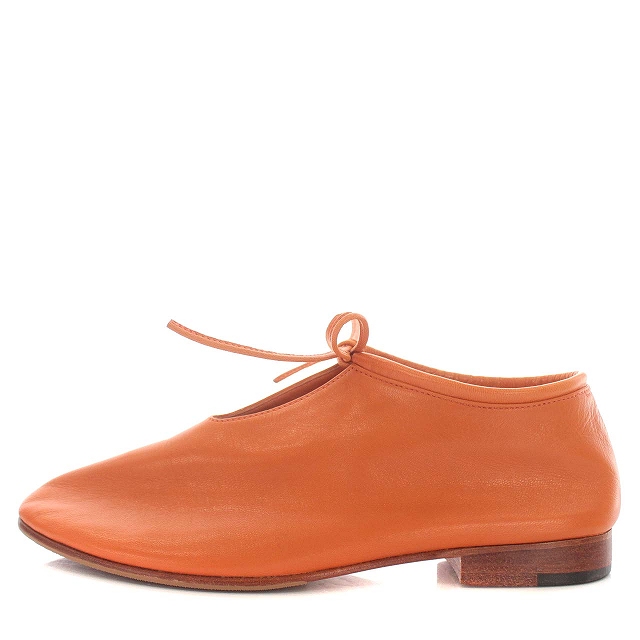 マルティニアーノ MARTINIANO BOOTIE フラットシューズ レザー 37 23cm 