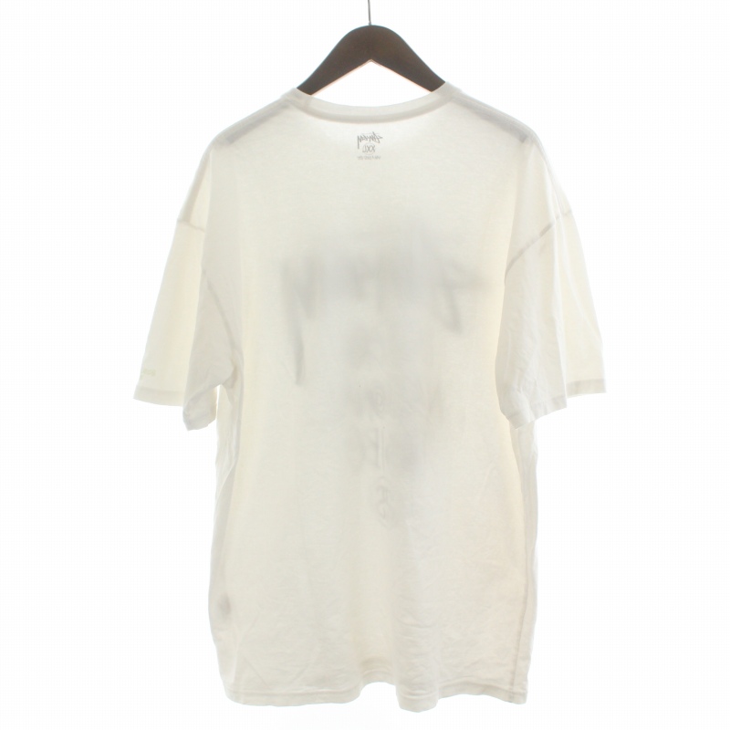 即完品 ステューシー ストックSリンク両面ロゴtシャツ 白 XL STUSSY ステューシー サイズ:XL 23AW SUITS TEE バックロゴ