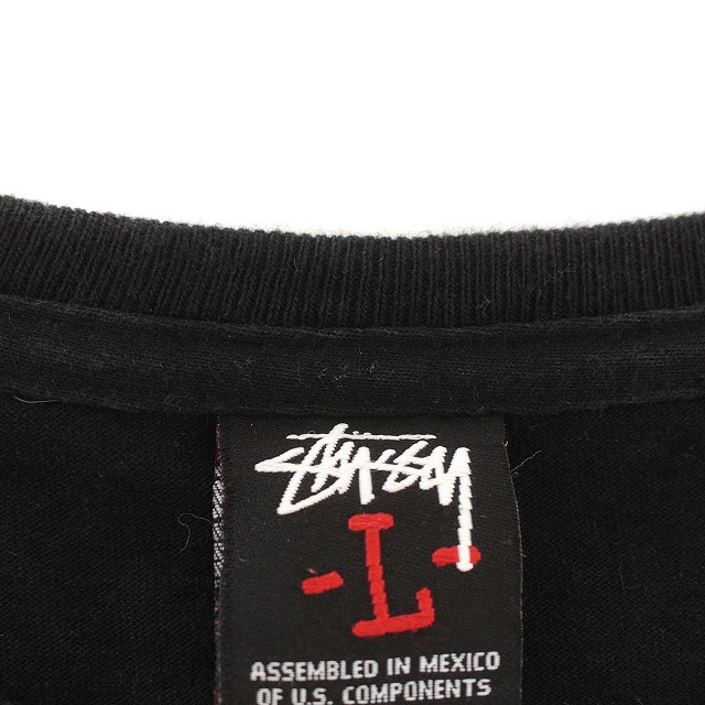『新品未使用』ステューシー　STUSSY ロンT ブラック Lサイズ STUSSY - stussy ステューシー 長袖 ロンT カットソー