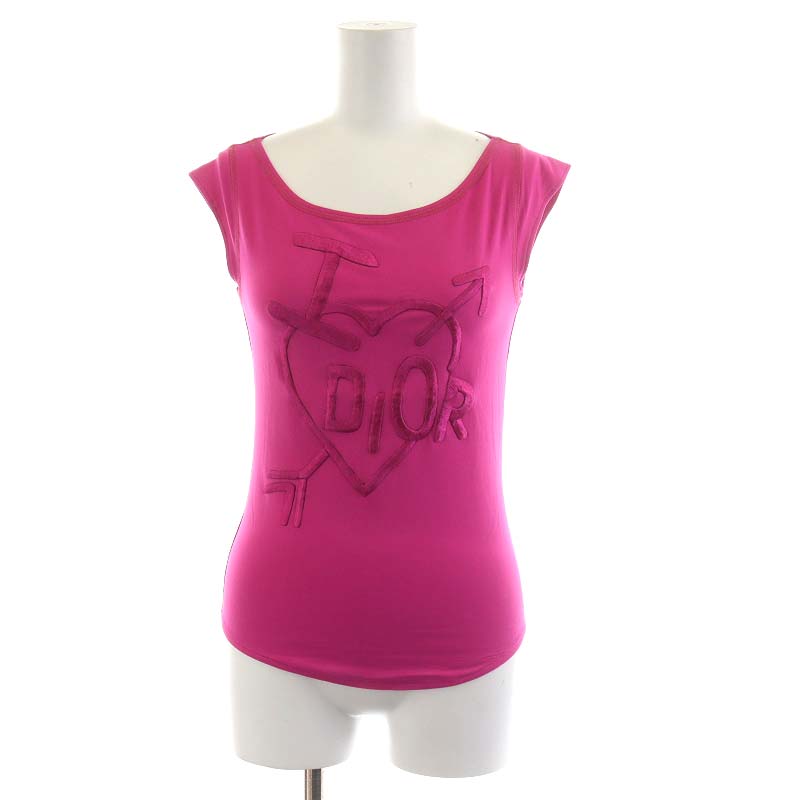 クリスチャンディオール Christian Dior カットソー フレンチスリーブ  