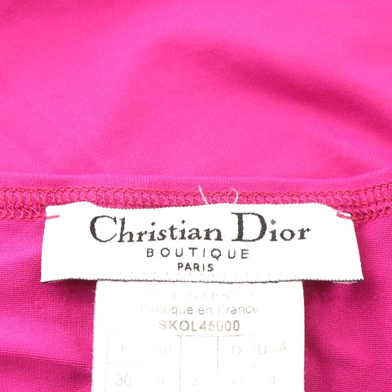 クリスチャンディオール Christian Dior カットソー フレンチスリーブ