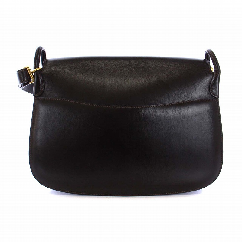 エルメス HERMES ヴィンテージ ショルダーバッグ ゴールド金具 レザー 
