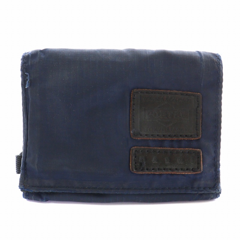 ポーター PORTER MARNI 吉田カバン HOLDING WALLET 15CB 財布 三つ折り 