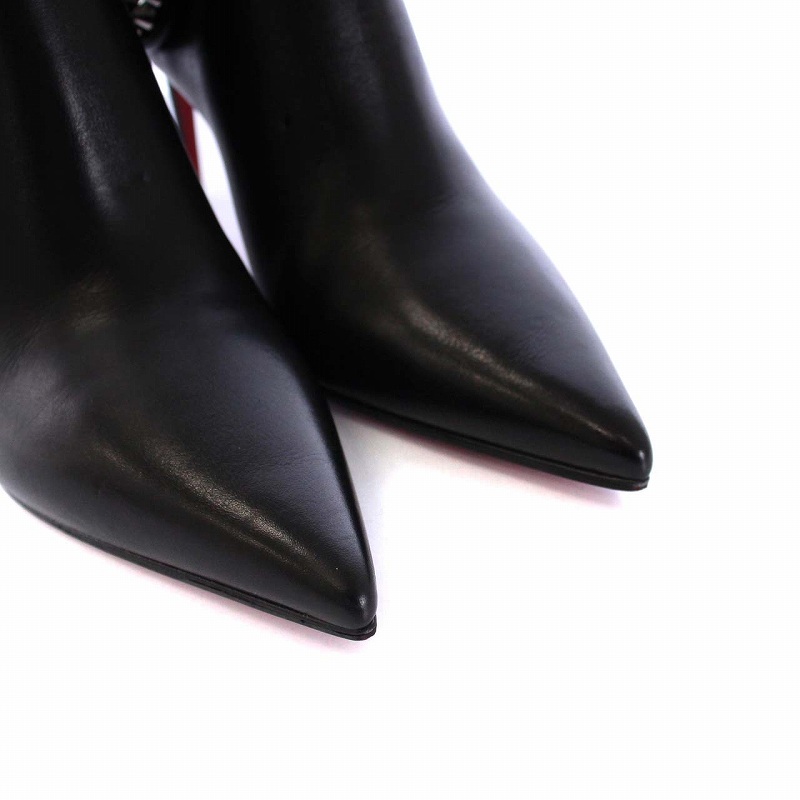 新品未使用メンズ希少クリスチャンルブタンヒールブーツ6.5ヒール おさえるべきはヒールブーツ！ 大人に一歩近づくクリスチャン ルブタン