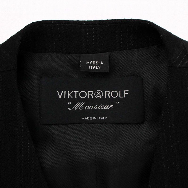 ヴィクター&ロルフ VIKTOR&ROLF ベスト ジレ ストライプ ヴィクター&ロルフ VIKTOR&ROLF ベスト ジレ ストライプ