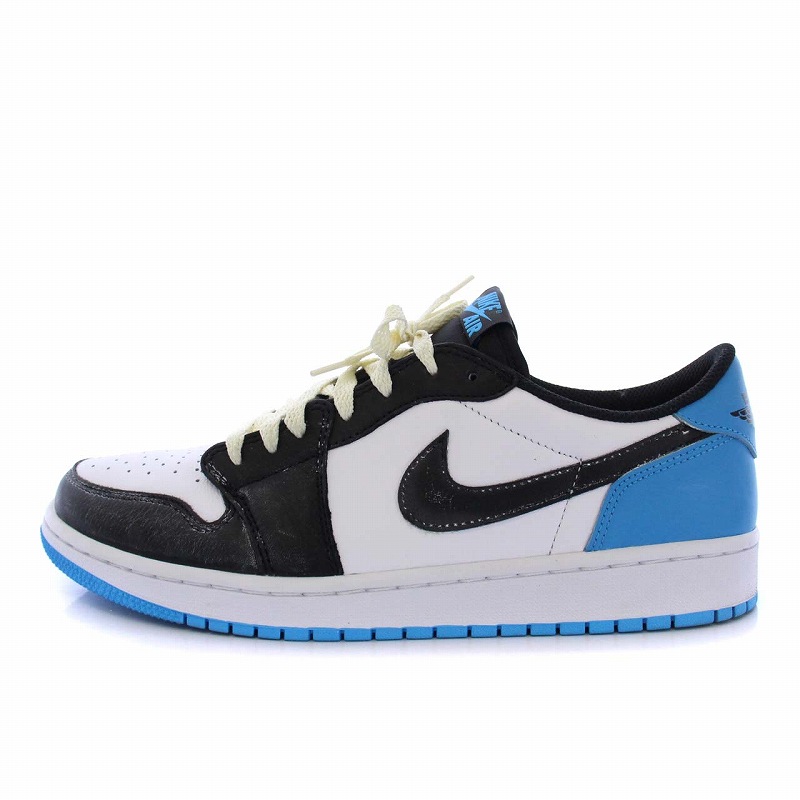 ナイキ NIKE WMNS Air Jordan 1 Low OG Black and Dark Powder Blue 