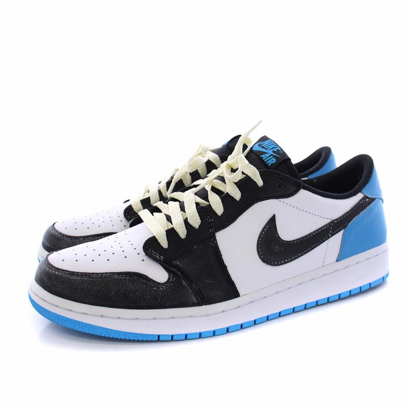 ナイキ NIKE WMNS Air Jordan 1 Low OG Black and Dark Powder Blue 