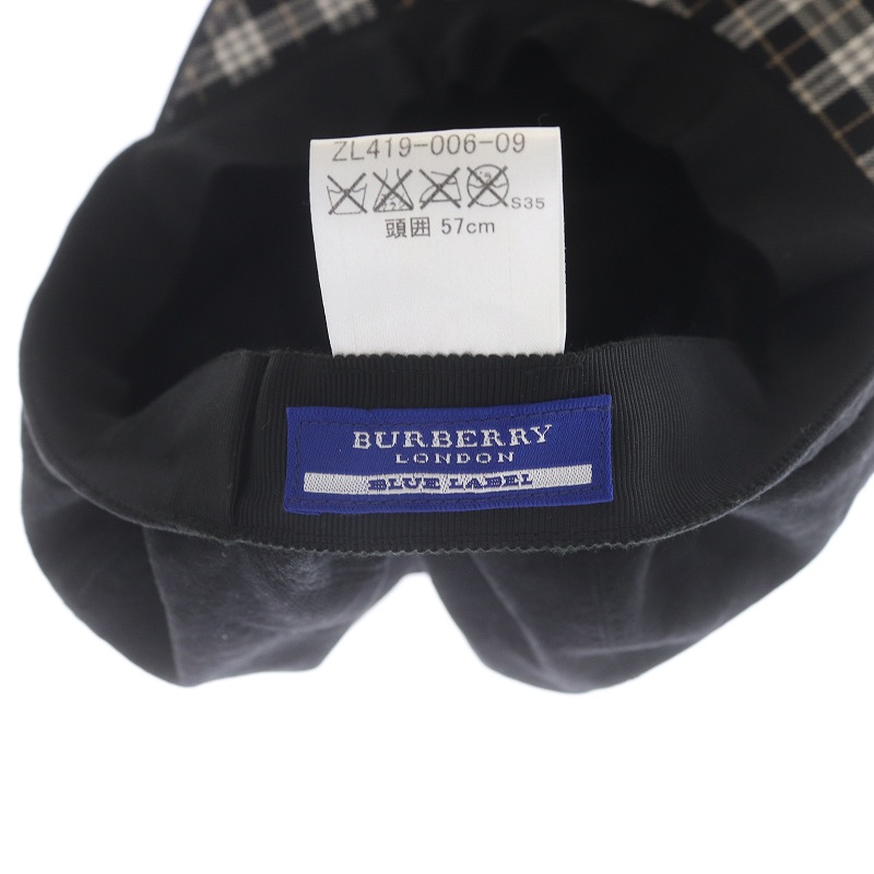 バーバリー ブルーレーベル キャスケット バーバリーブルーレーベル BURBERRY BLUE LABEL キャスケット