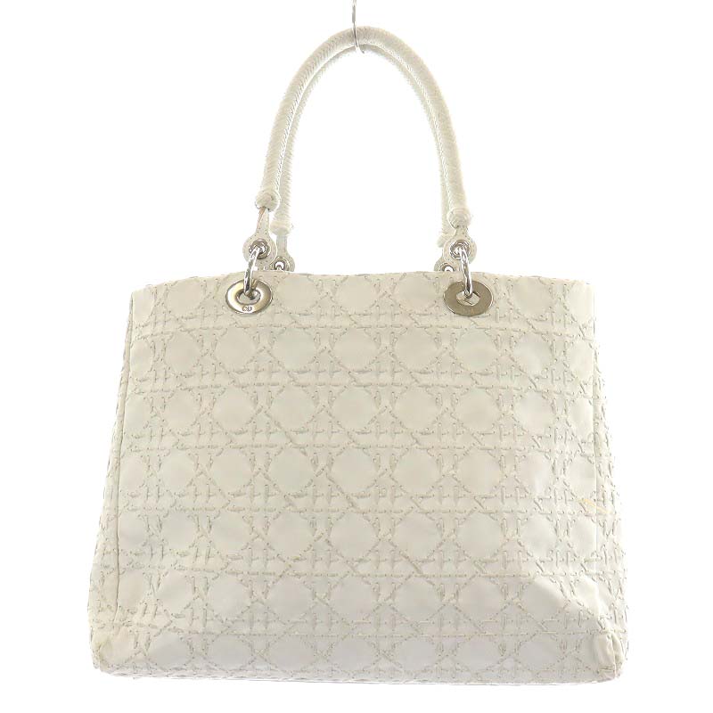 クリスチャンディオール Christian Dior カナージュ トートバッグ 