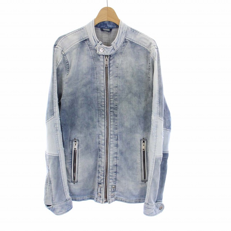 ディーゼル DIESEL シングル ライダースジャケット Gジャン ジージャン 