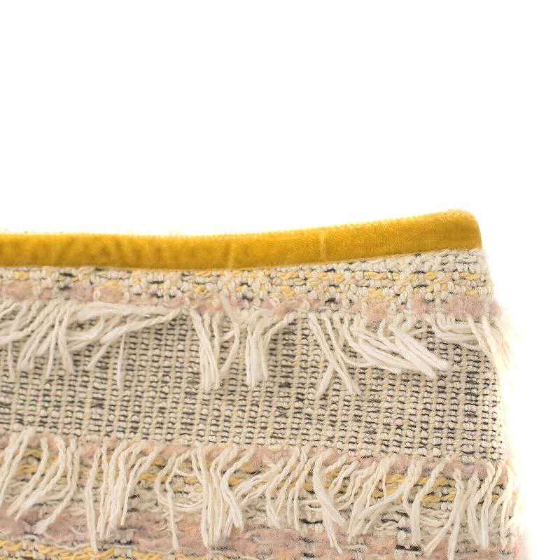 シーバイクロエ SEE BY CHLOE 台形スカート フリンジスカート ひざ丈  