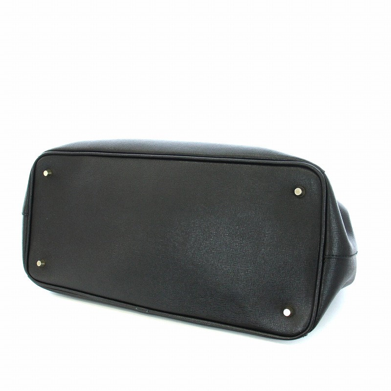 フルラ FURLA トートバッグ ショルダーバッグ レザー A4 黒 ブラック