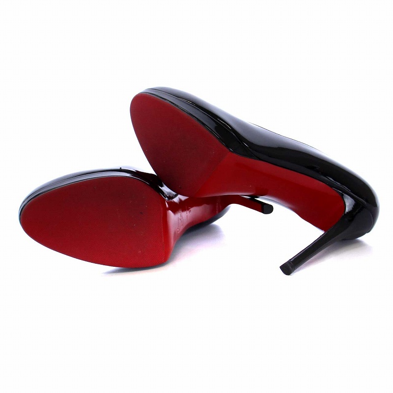 クリスチャンルブタン Christian louboutin ラウンドトゥパンプス 