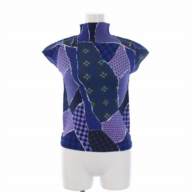 ミーイッセイミヤケ me ISSEY MIYAKE ボックスプリーツ ワッフル 