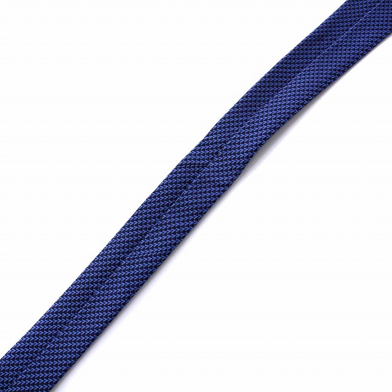 ルイヴィトン LOUIS VUITTON ネクタイ 総柄 絹 シルク100％ 紺