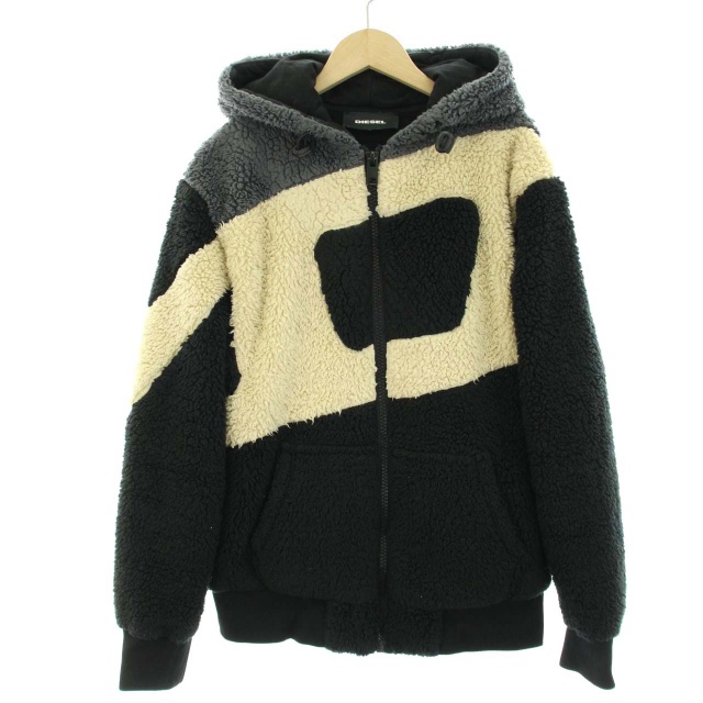ディーゼル DIESEL 20AW S-ALDY-FL ボアジャケット フリース パーカー 