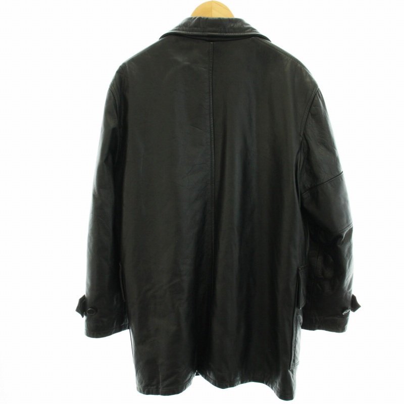 アールニューボールド R.NEWBOLD レザーコート チェスターコート 裏地