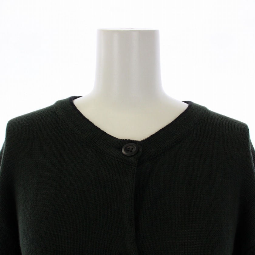 マーガレットハウエル ロングカーディガン チャコールグレー