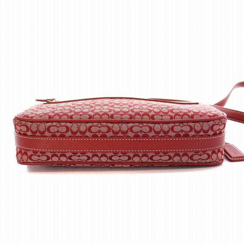 コーチ COACH ショルダーバッグ 斜め掛け ポシェット ミニシグネチャー 