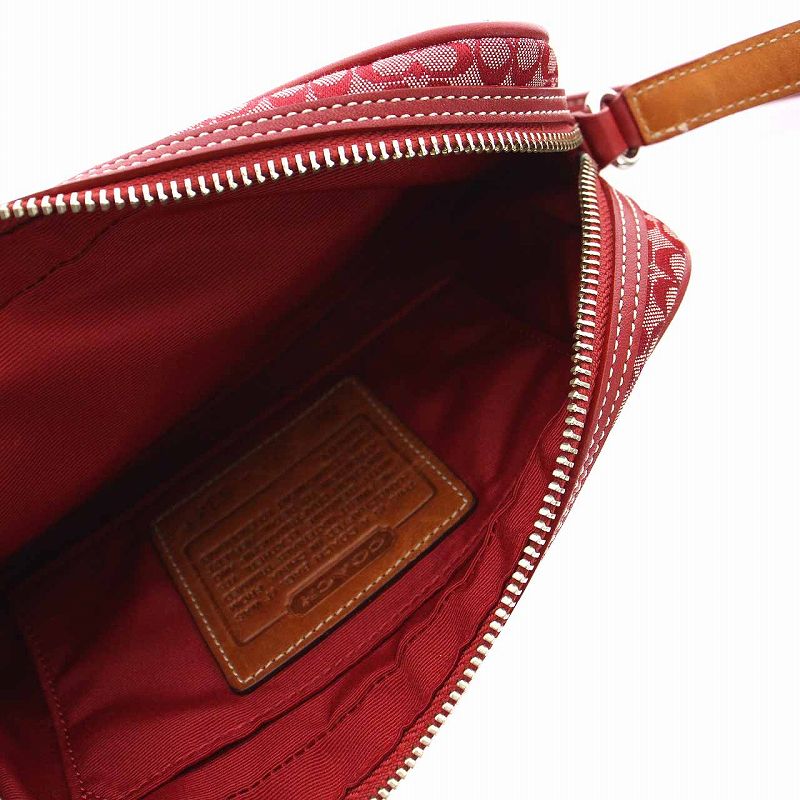 コーチ COACH ショルダーバッグ 斜め掛け ポシェット ミニシグネチャー
