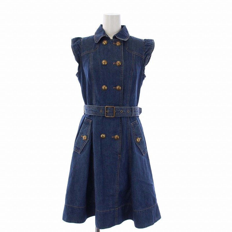バーバリーブルーレーベル デニムワンピースM 