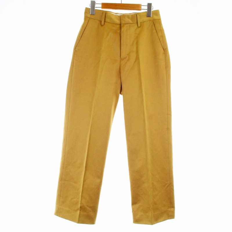 6 roku ベージュパンツ ロク ベージュ コットンレーヨンタックパンツ 6