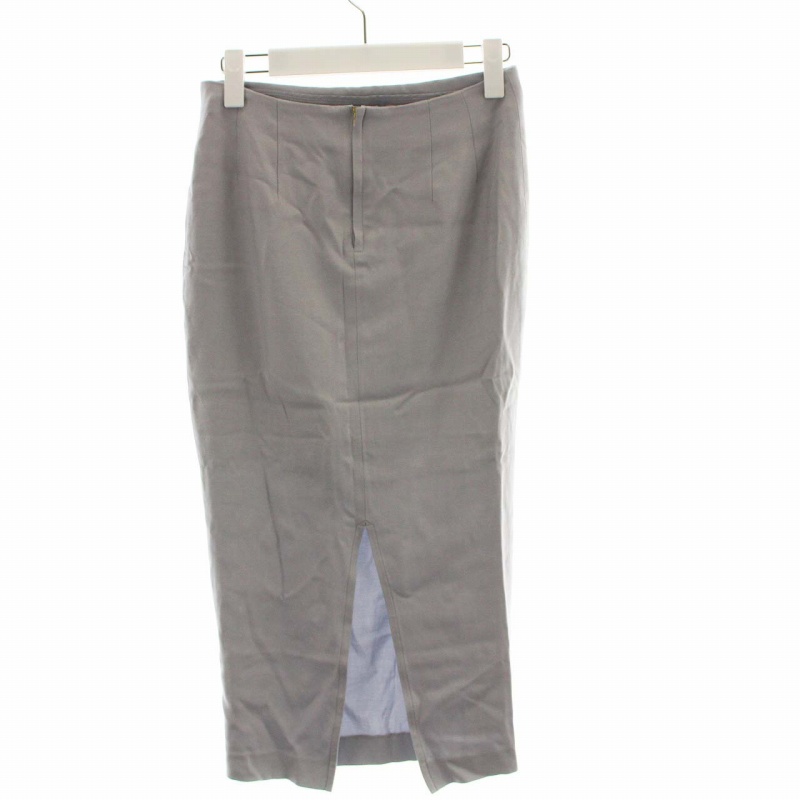 Deuxieme Classe smooth TOP ロングスカート　グレー SMOOTH TOP タイトスカート（スカート）｜Deuxieme Classe