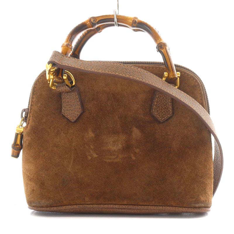 ヴィンテージ】GUCCI グッチ ショルダーバッグ バンブーハンドル