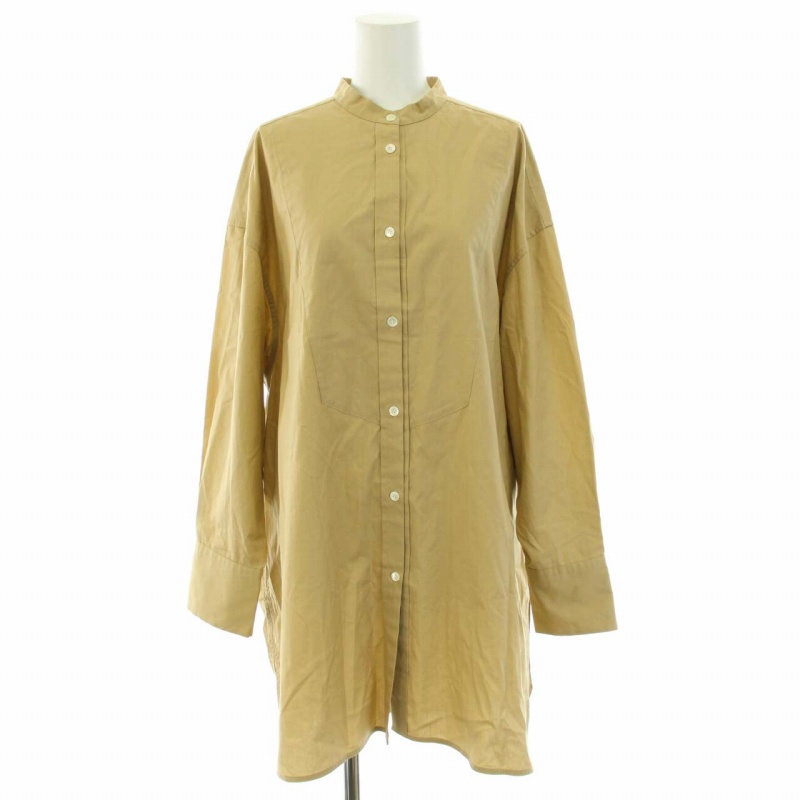 「BALLSEY」 長袖ブラウス 36 イエロー レディース ボールジー BALLSEY トゥモローランド 21SS コンパクトコットン