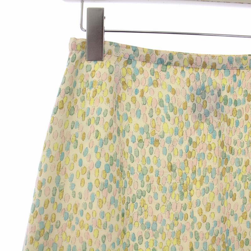 ミナペルホネン mina perhonen jelly beans タイトスカート ひざ丈 総  