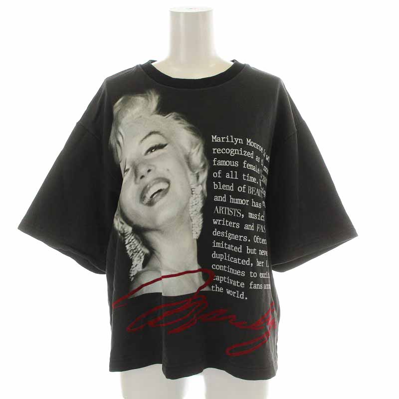 DOLCE&GABBANA ドルチェ＆ガッバーナ リボン カットソー ブラック