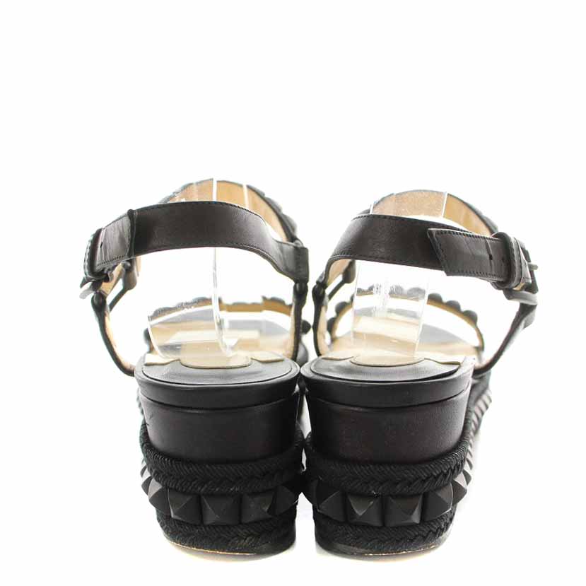 クリスチャンルブタン Christian louboutin ストラップサンダル 厚底  