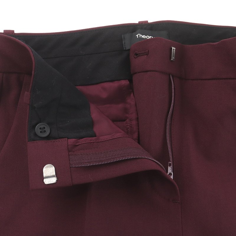 セオリー theory TRACEABLE WOOL TAILORED TROUSER J スラックス