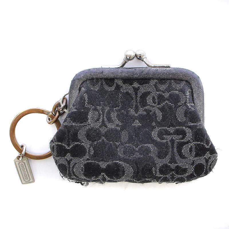 コーチ COACH コインケース 財布 小銭入れ がま口 ミニ シグネチャー