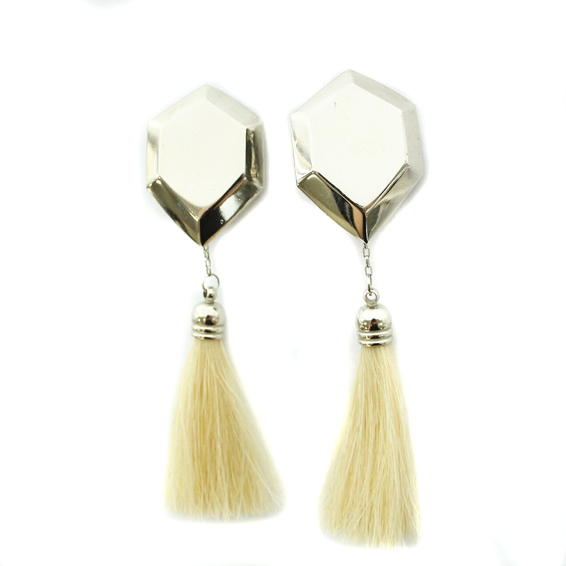 トーガ プルラ TOGA PULLA Fringe earrings イヤリング フリンジ 