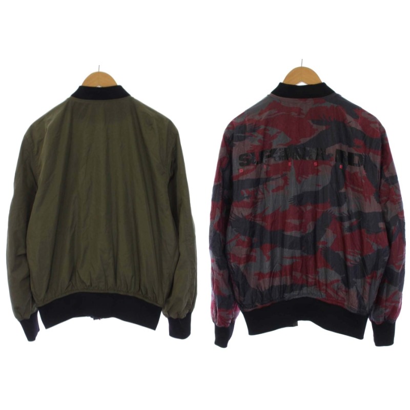 ディーゼル DIESEL リバーシブル ブルゾン ジャケット カモフラ 迷彩柄 