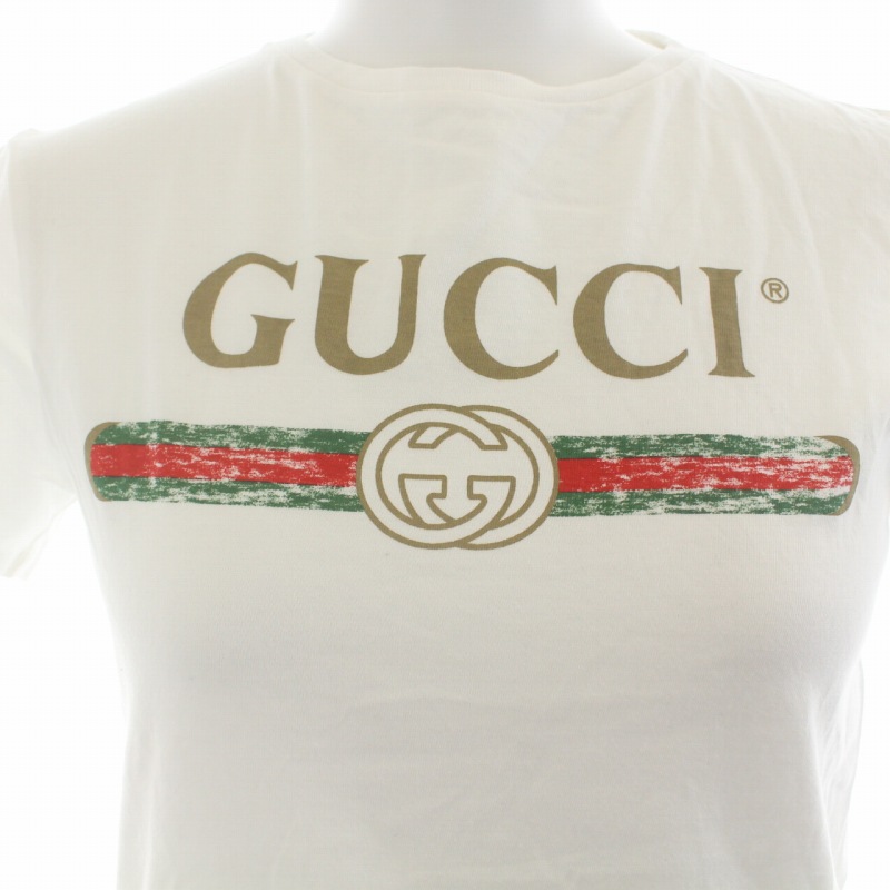 グッチ GUCCI キッズ Tシャツ カットソー ヴィンテージロゴ クルー  