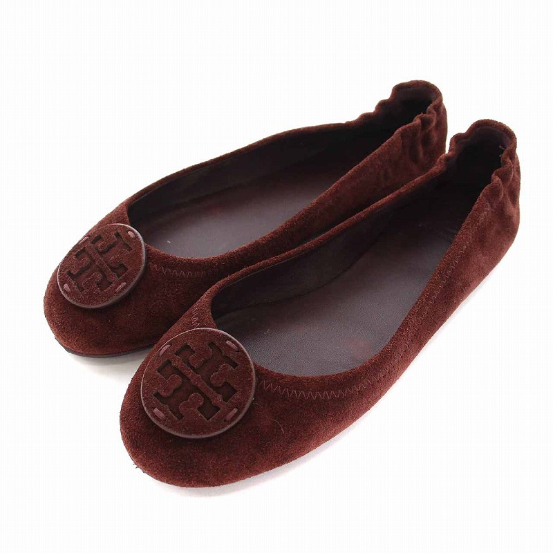 Tory Burch スウェードバレエシューズ（トリーバーチ TORY BURCH 