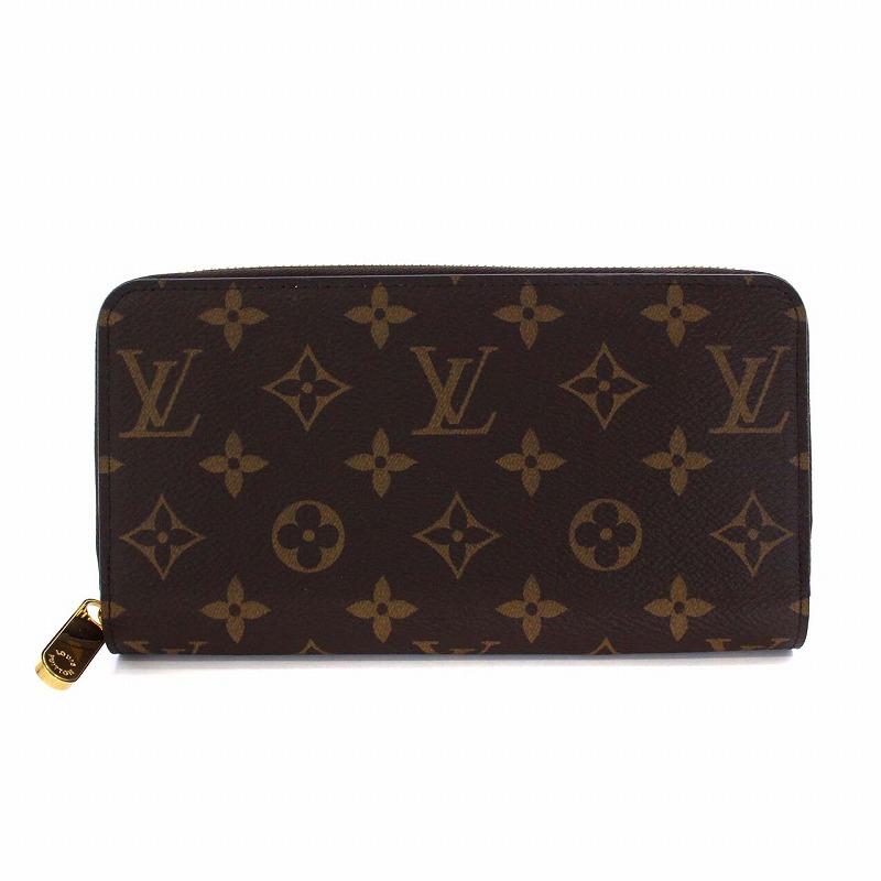 LOUISVUITTON ジッピーウォレットフューシャ LOUIS VUITTON ルイ・ヴィトン ジッピー・ウォレット モノグラム