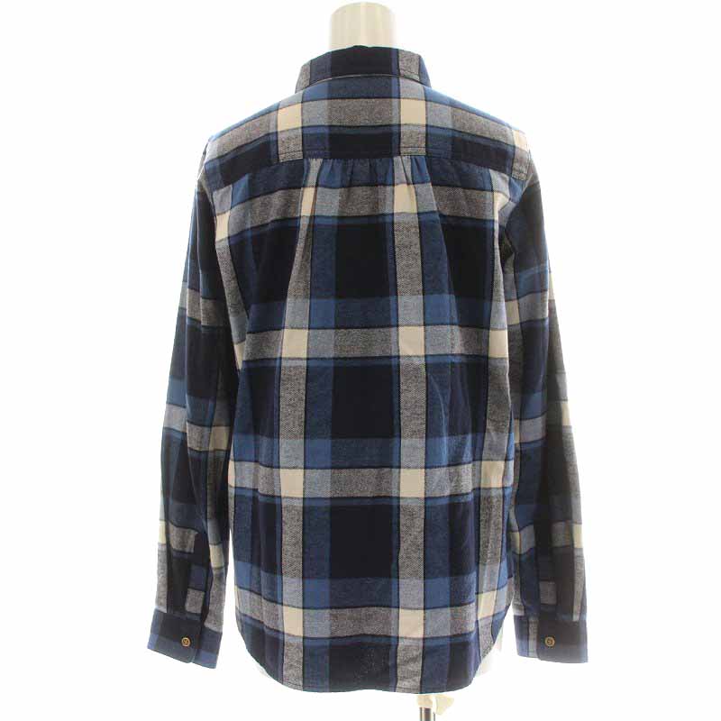 Burberry's 極美品チェックシャツ L ヴィンテージ　ネイビー バーバリー チェックシャツ ブルー ネイビー