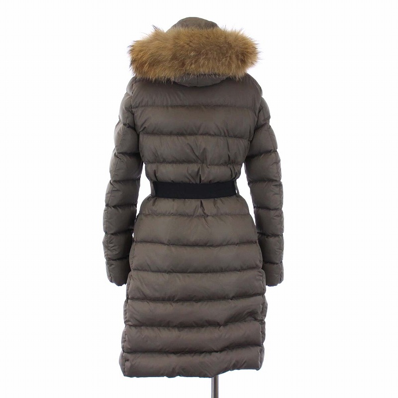 モンクレール MONCLER GENEVRIER ダウンコート アウター ロング フード 
