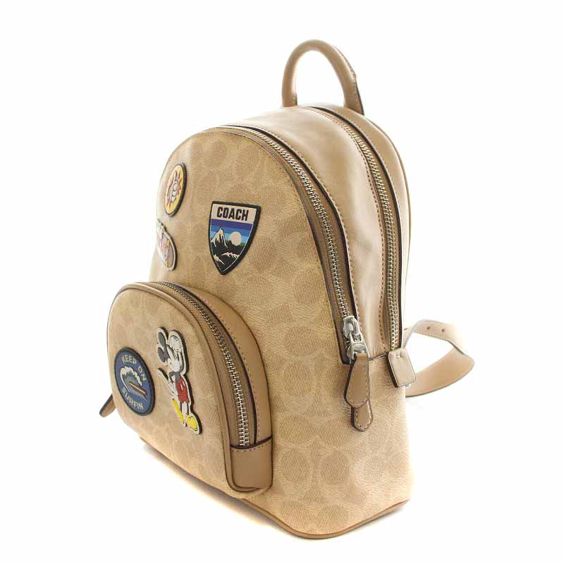 コーチ COACH Disney 日本限定 キャリー バックパック 23 シグネチャー 