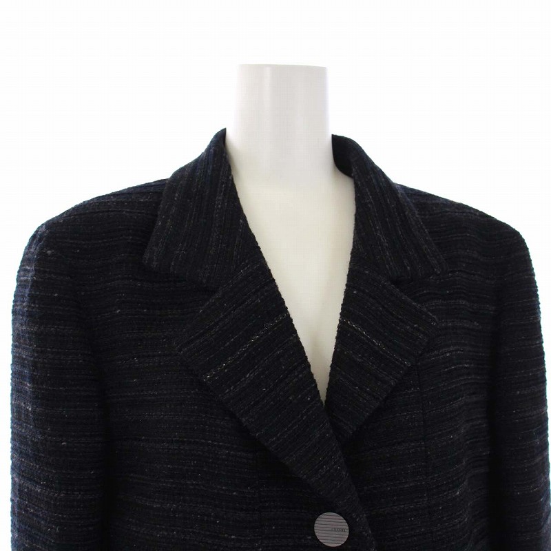 シャネル CHANEL 99A ヴィンテージ ツイード テラードジャケット 3B 
