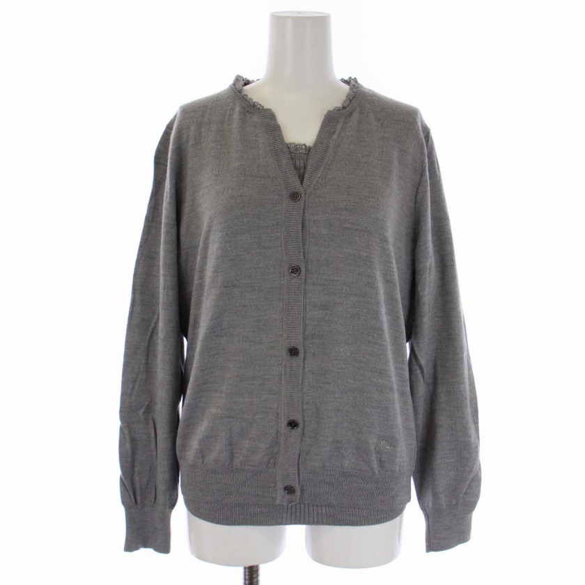 BURBERRYのアンサンブル 極美品)BURBERRY BLUE LABEL ウール ニット