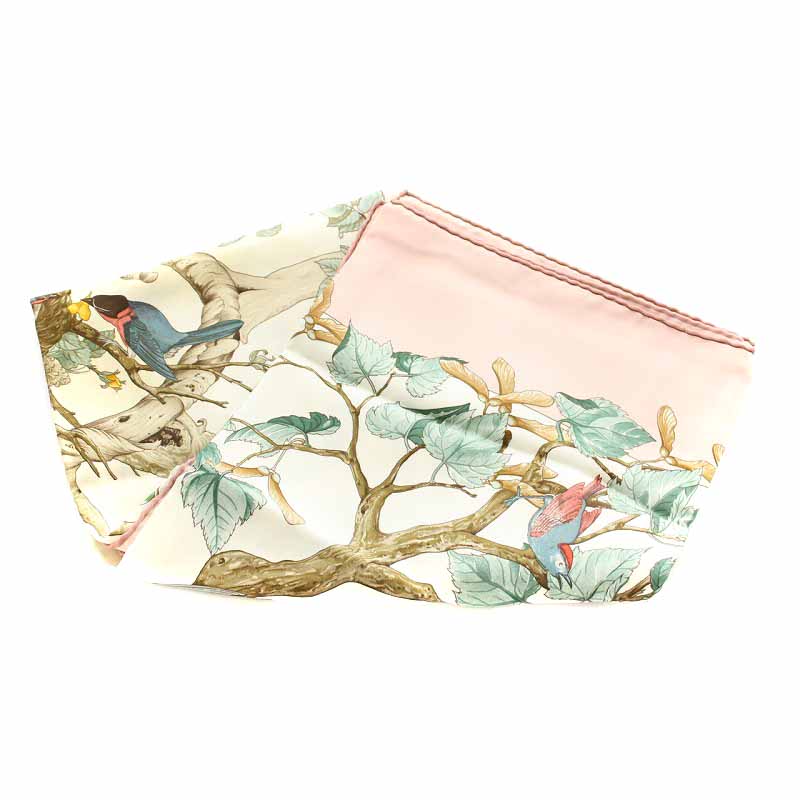 エルメス HERMES カレ90 AU COEUR DES BOIS 森の中で スカーフ シルク