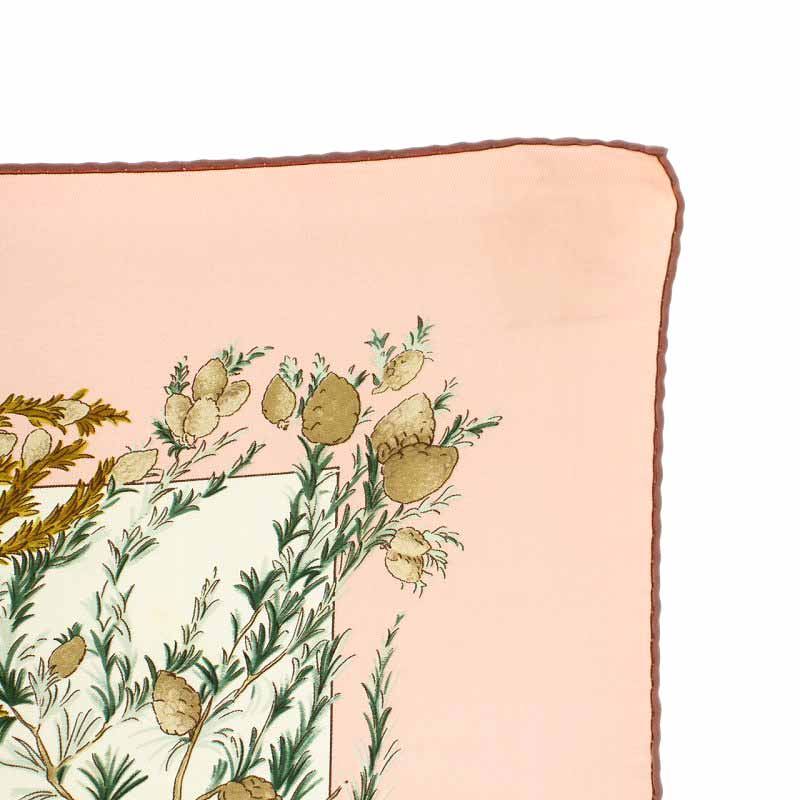 エルメス HERMES カレ90 AU COEUR DES BOIS 森の中で スカーフ シルク