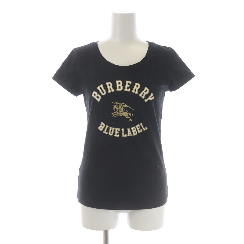 BURBERRY BLUE LABEL ブルーレーベル 半袖Tシャツ ホース刺繍